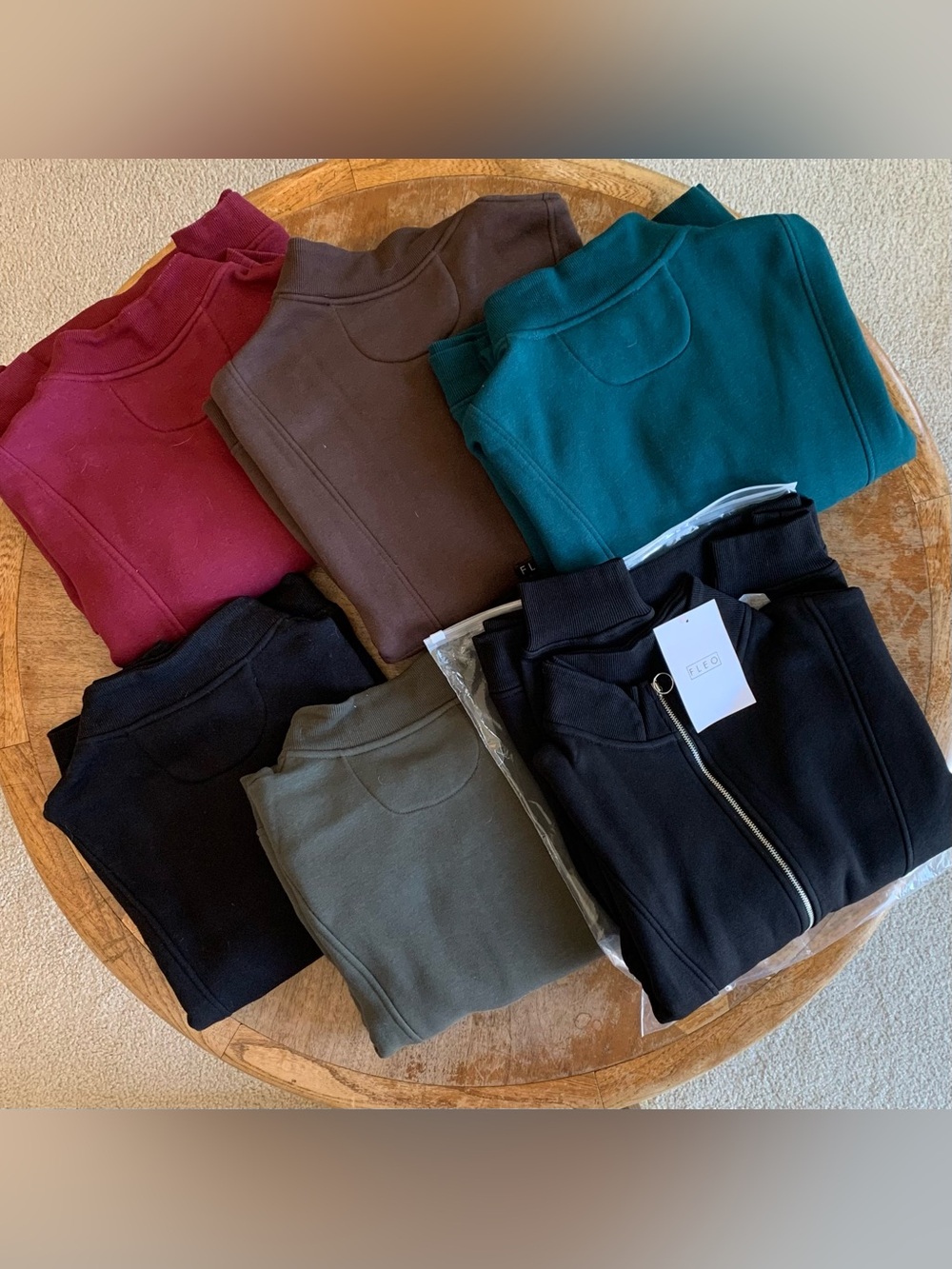 Fleo Recharge Half Zip Sweatshirts